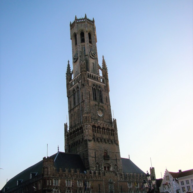 La cinéphile en voyage au beffroi de bruges