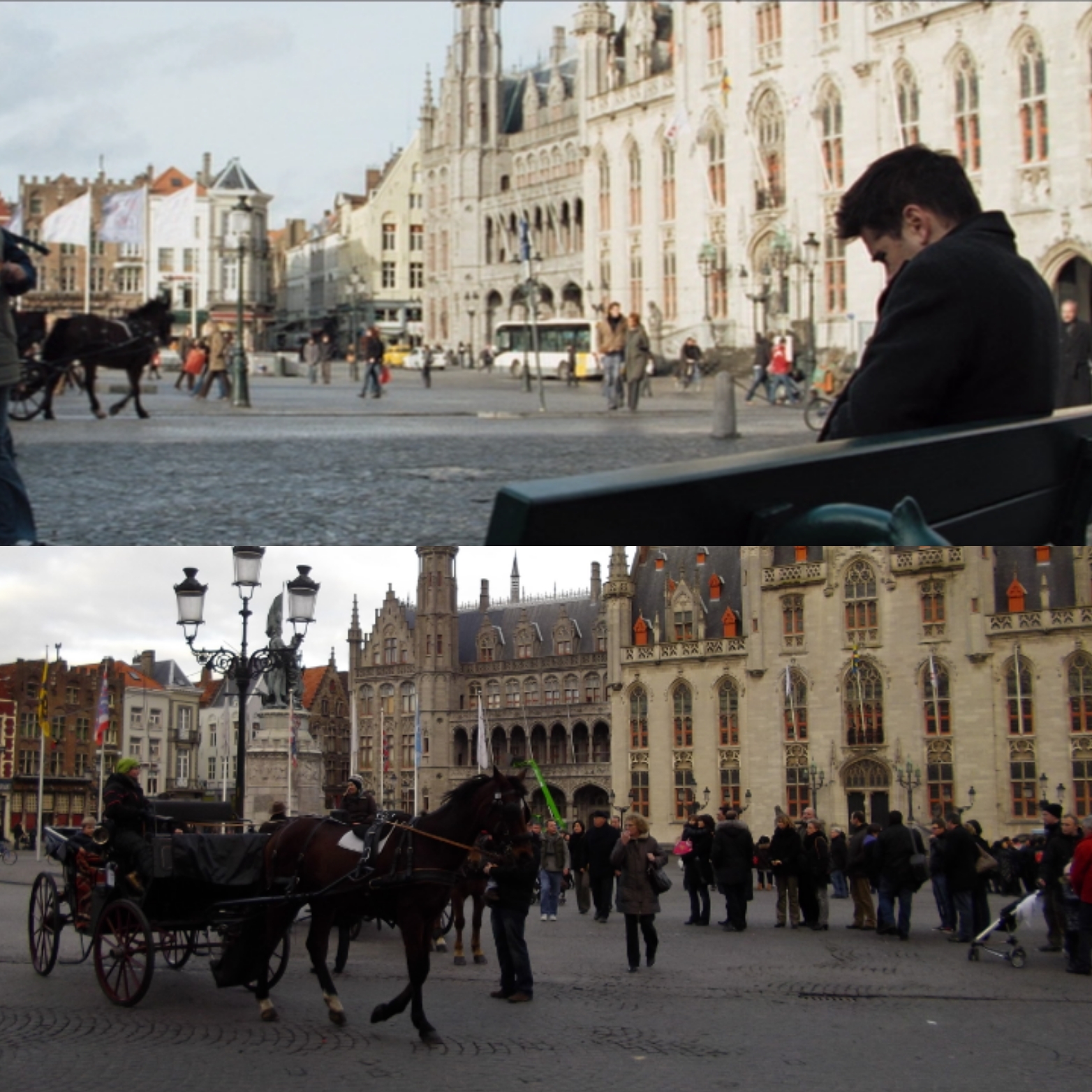 Colin Farrell s'ennuie à Bruges