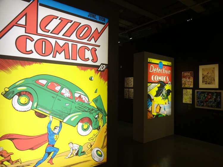 Exposition DC Superhéros à Paris