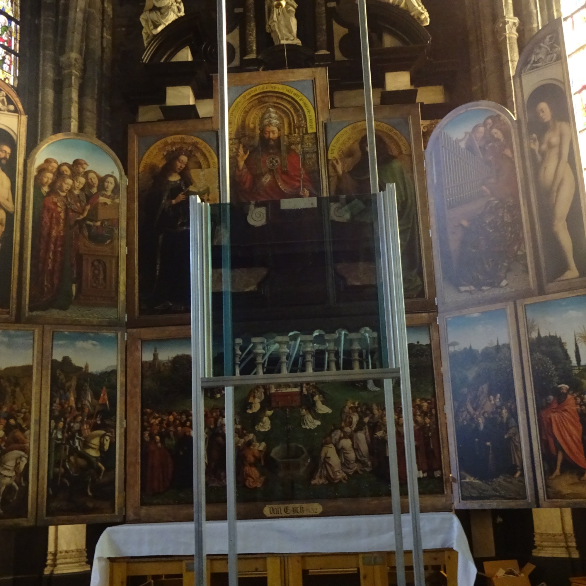 Agneau Mystique de Van Eyck à Gand