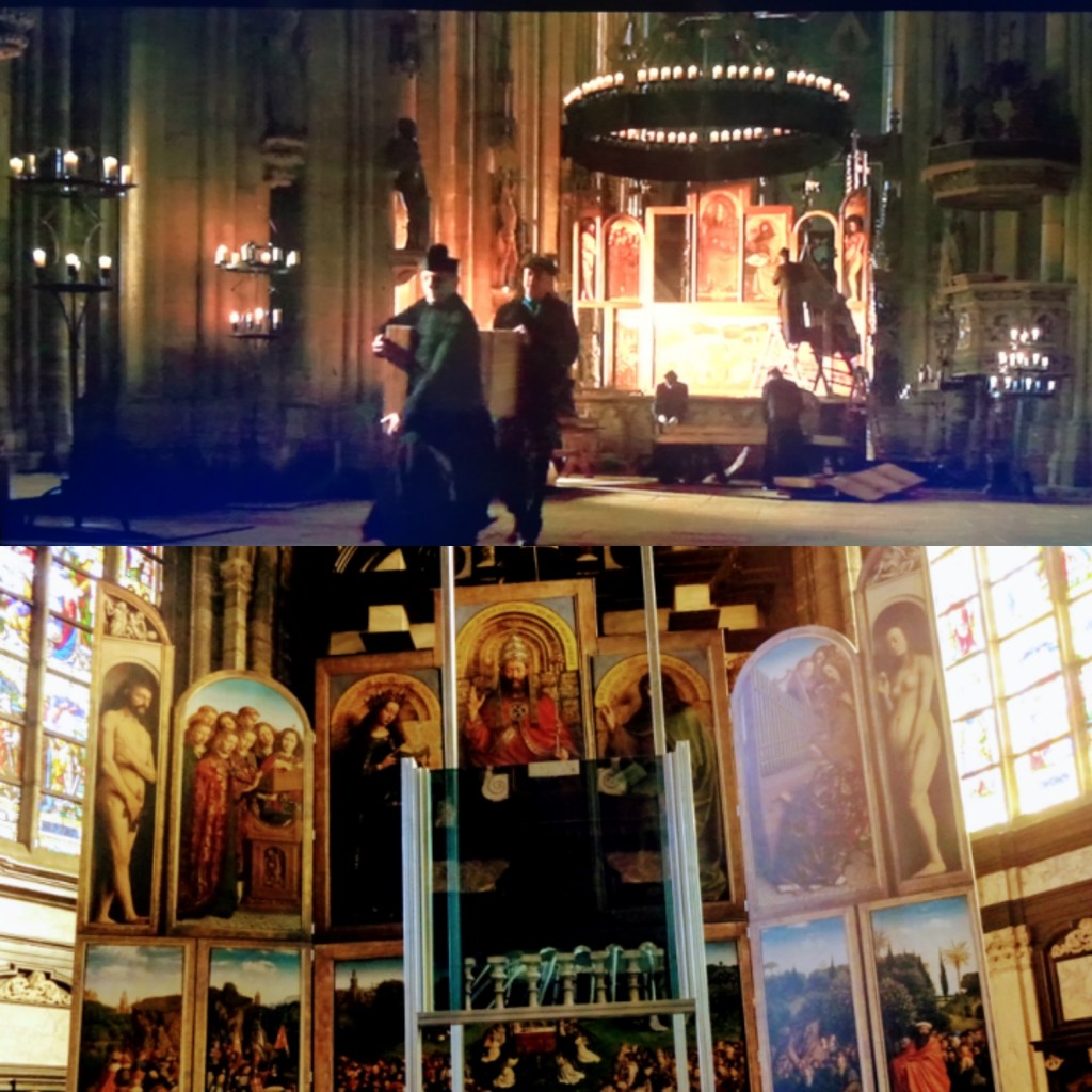 Le retable de Gand dans Monuments Men