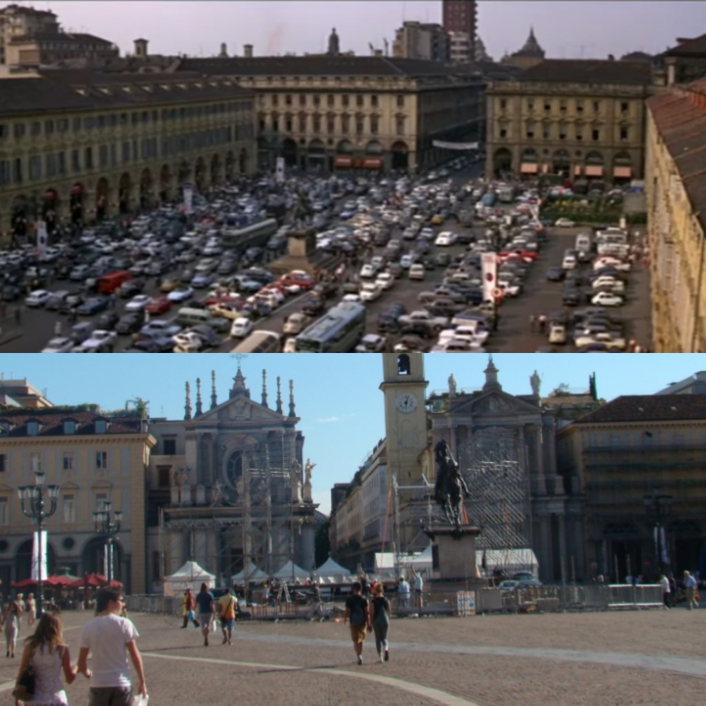Ca bouchonne à Turin