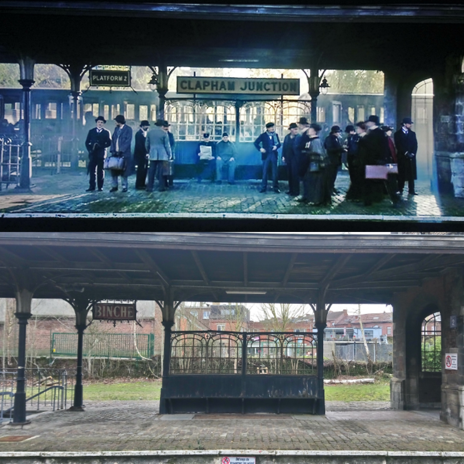 Clapham Junction en réalité Binche