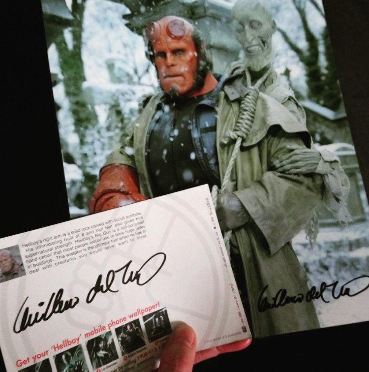 Autographes de Guillermo Del Toro - Hellboy