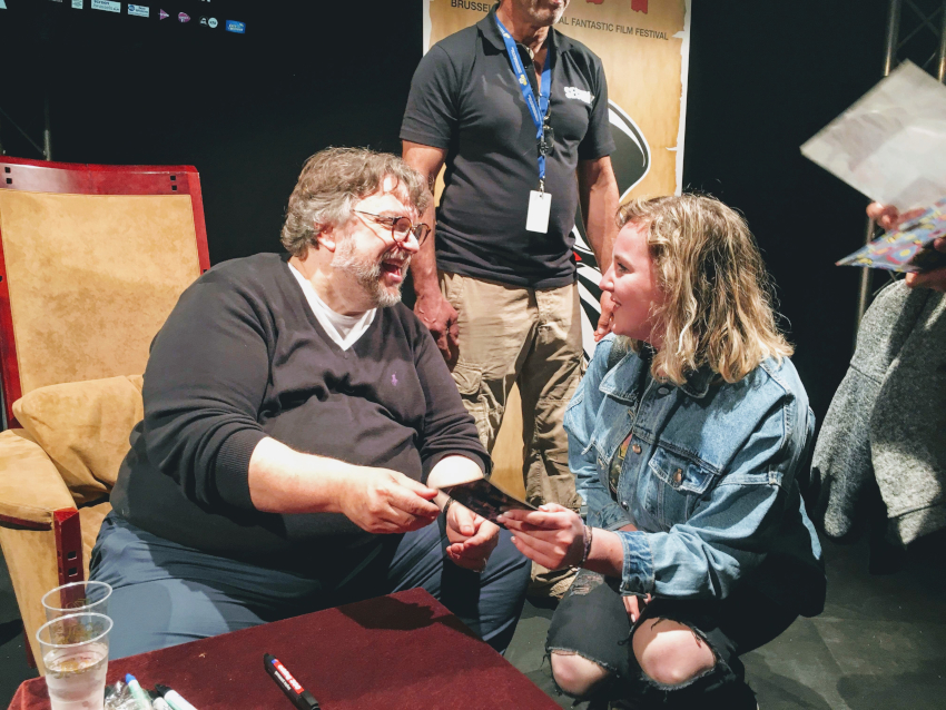 La nièce en admiration devant le maître