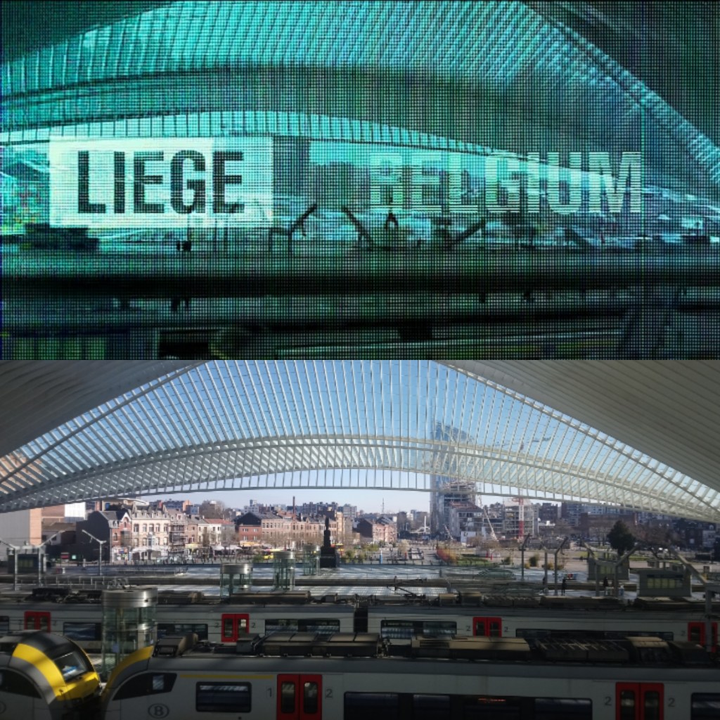 Gare de Liège à l'écran
