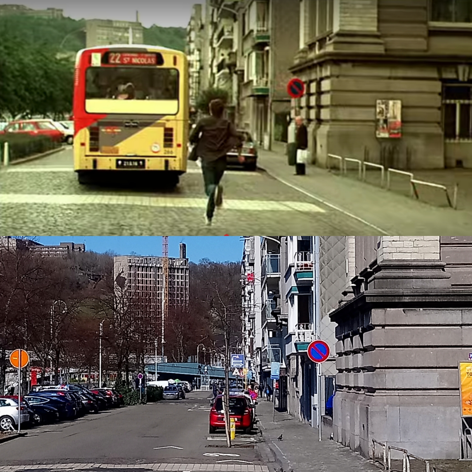 Guillaume Canet a raté son bus à Liège