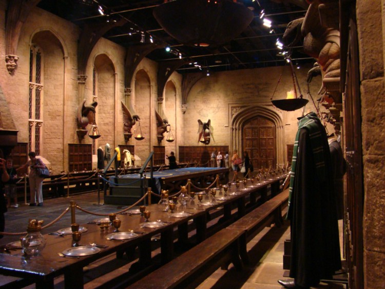 La grande salle de Poudlard