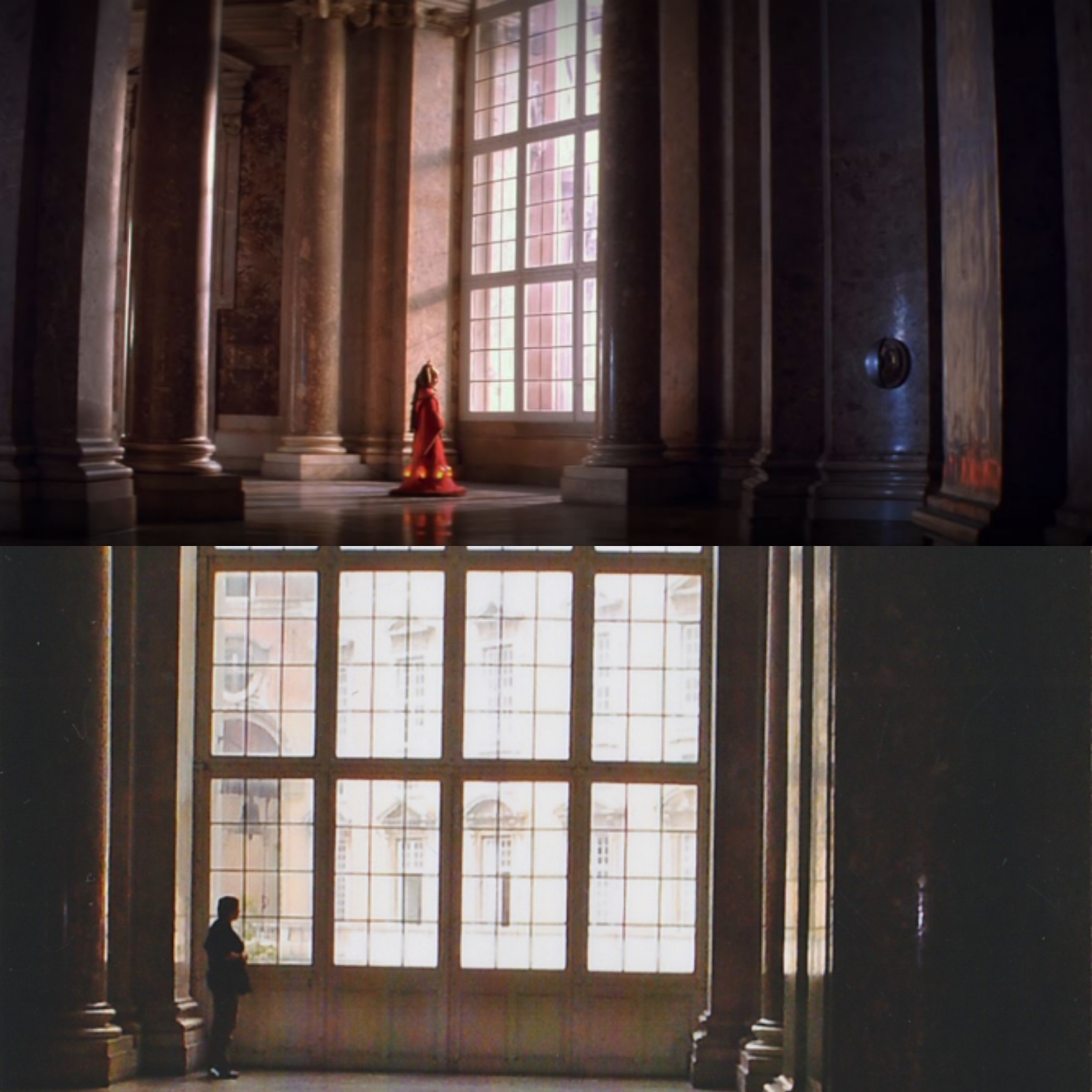 Palais Caserte et la reine Padme Amidala