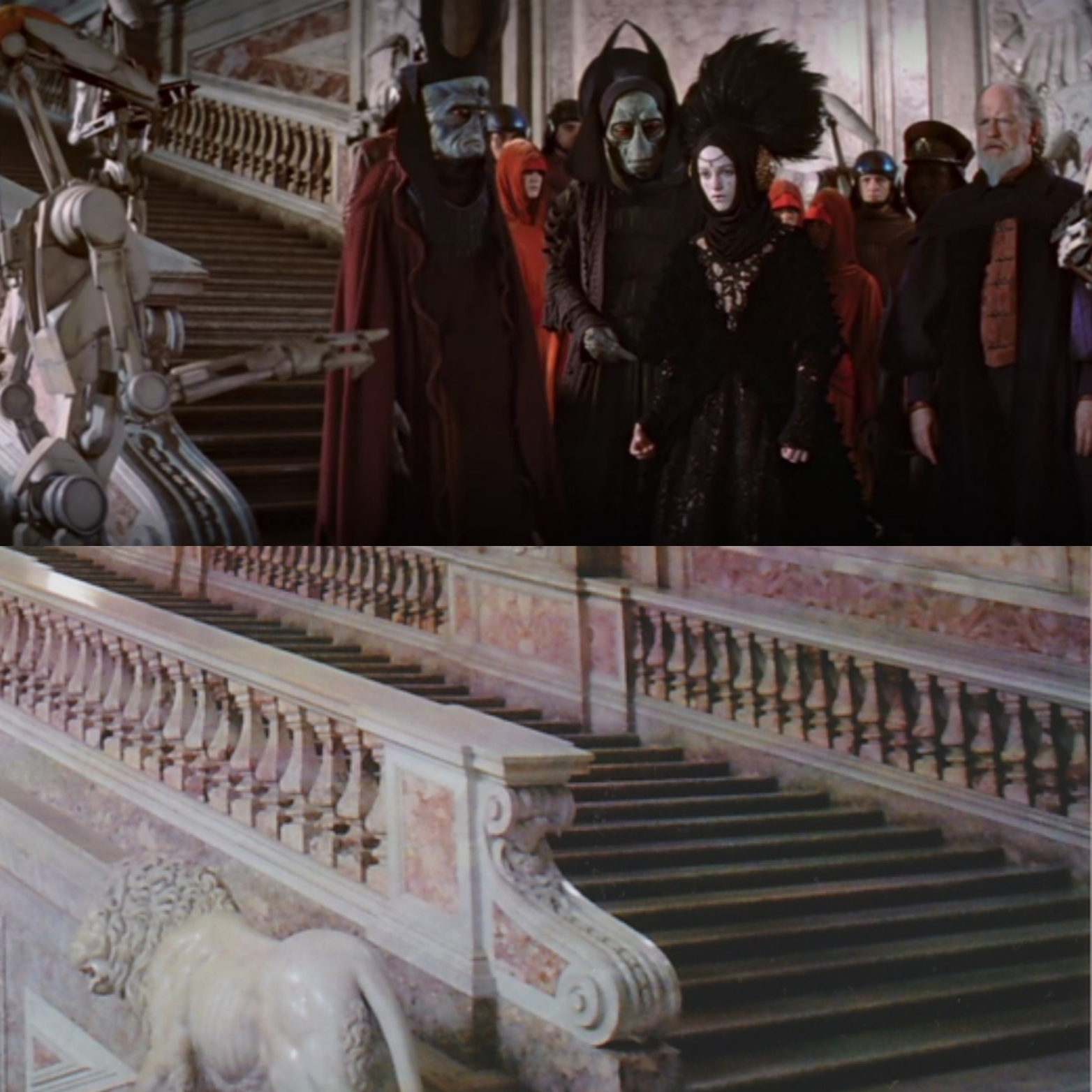 La reine Amidala au palais de Caserta