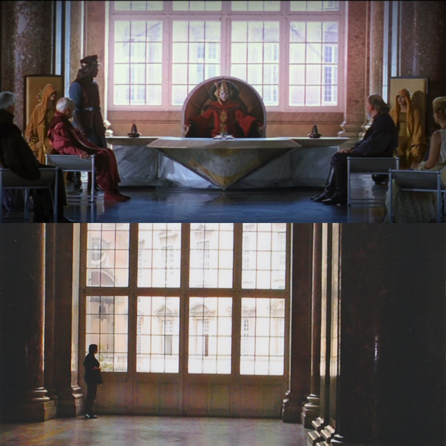 Trône de la reine Amidala dans La Menace Fantôme