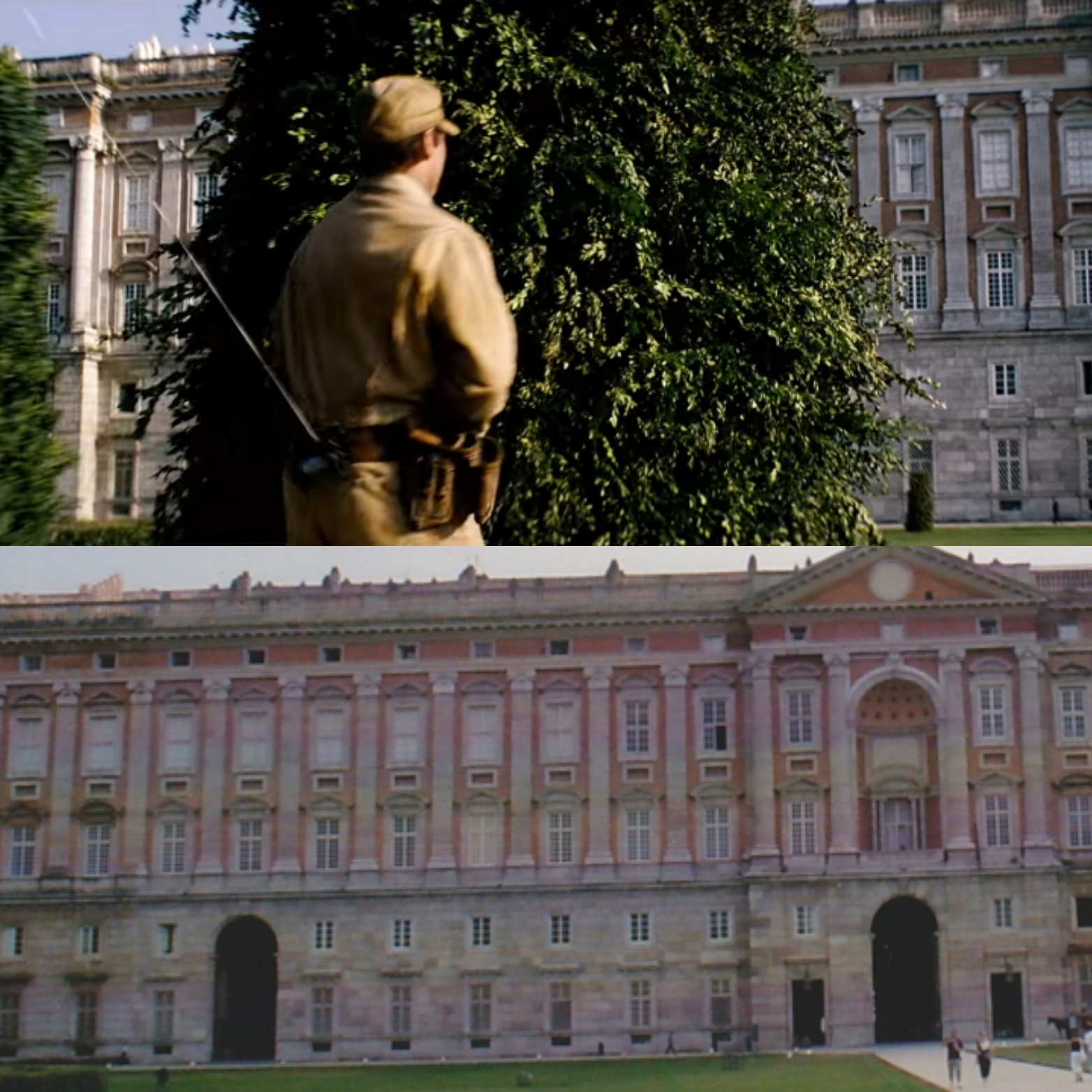 Le palais de Caserte dans Mission Impossible 3