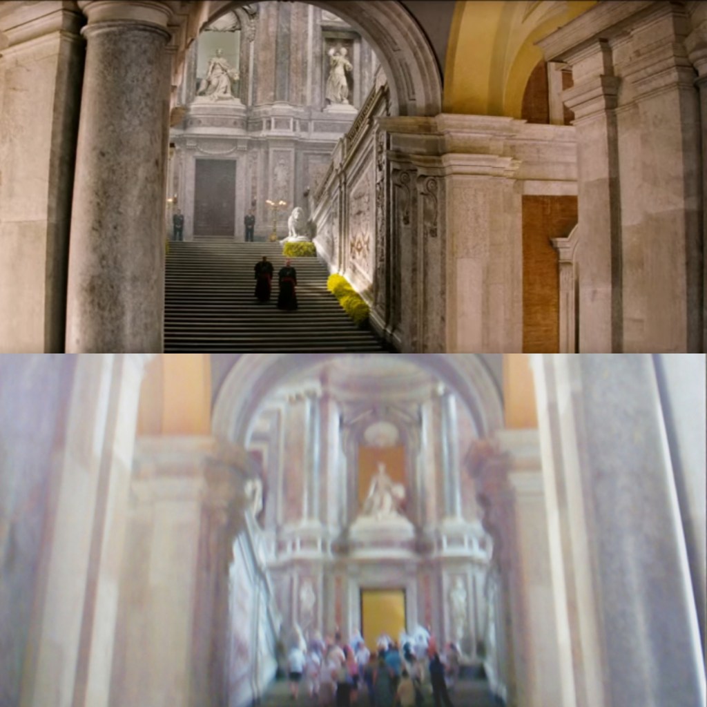 Le palais de Caserte vu dans Mission Impossible 3