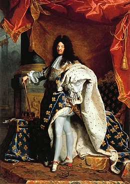 Portrait de Louis XIV en costume de sacre