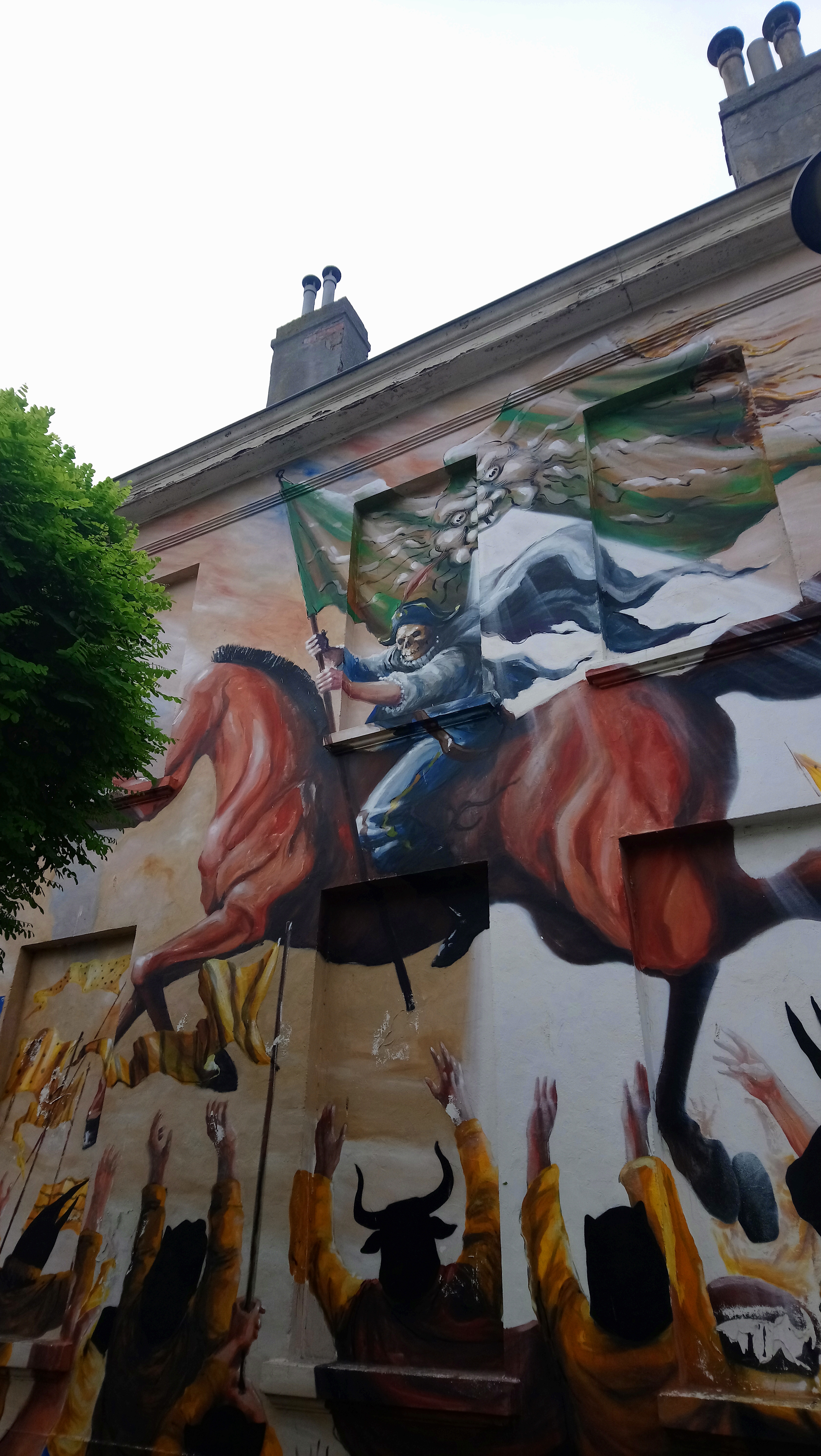 Fresque de Fasoli à Ostende