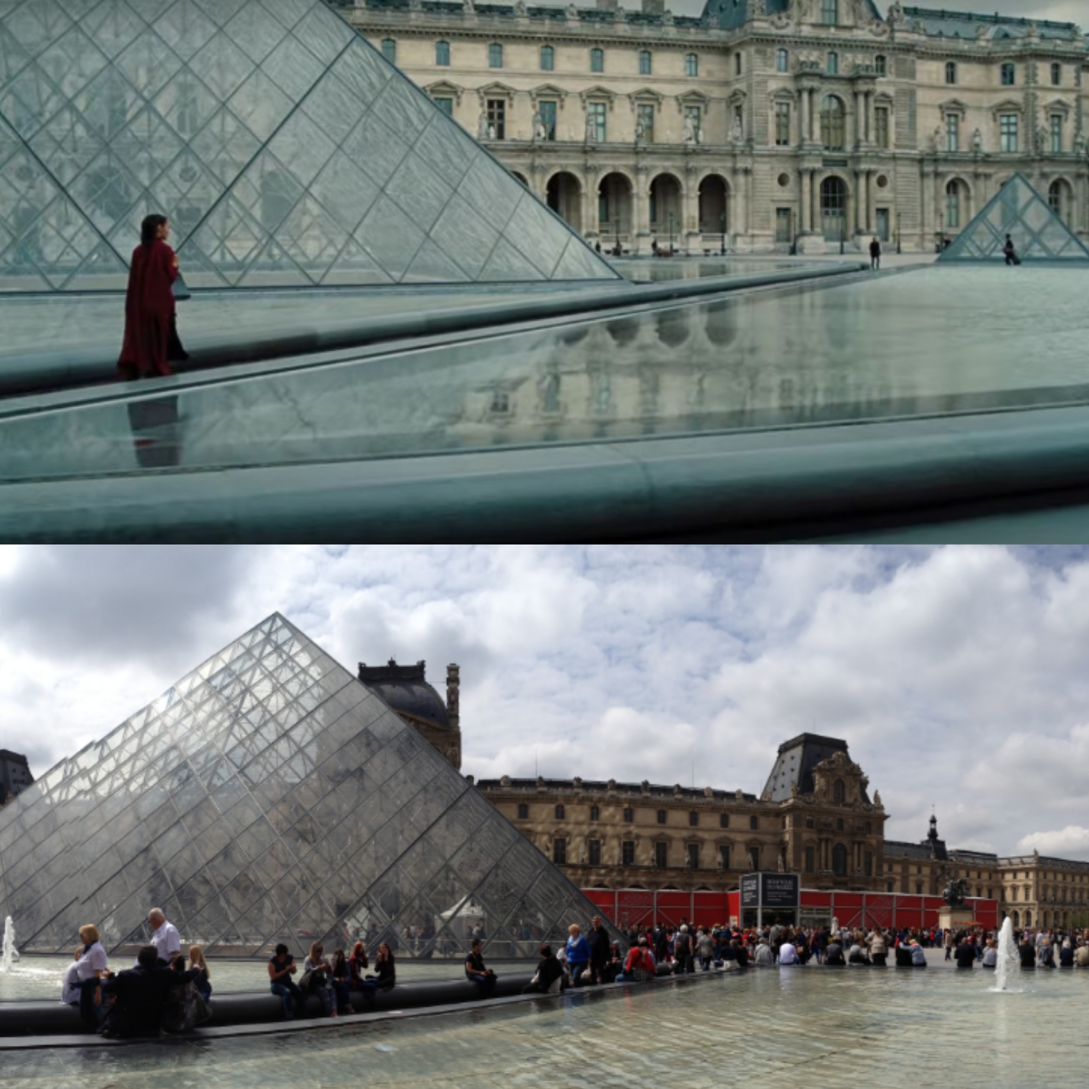 Diana Prince au Louvre