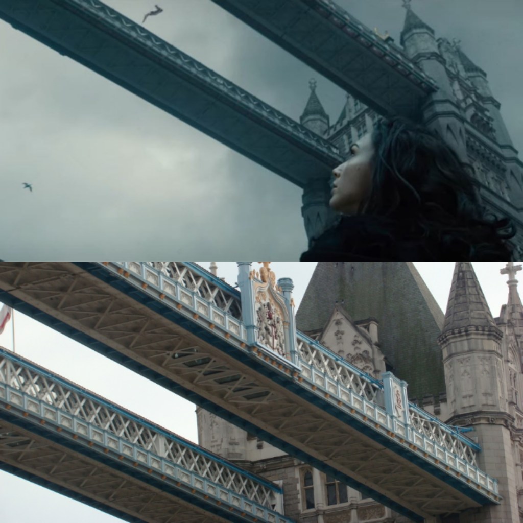 Tower Bridge dans Wonder Woman