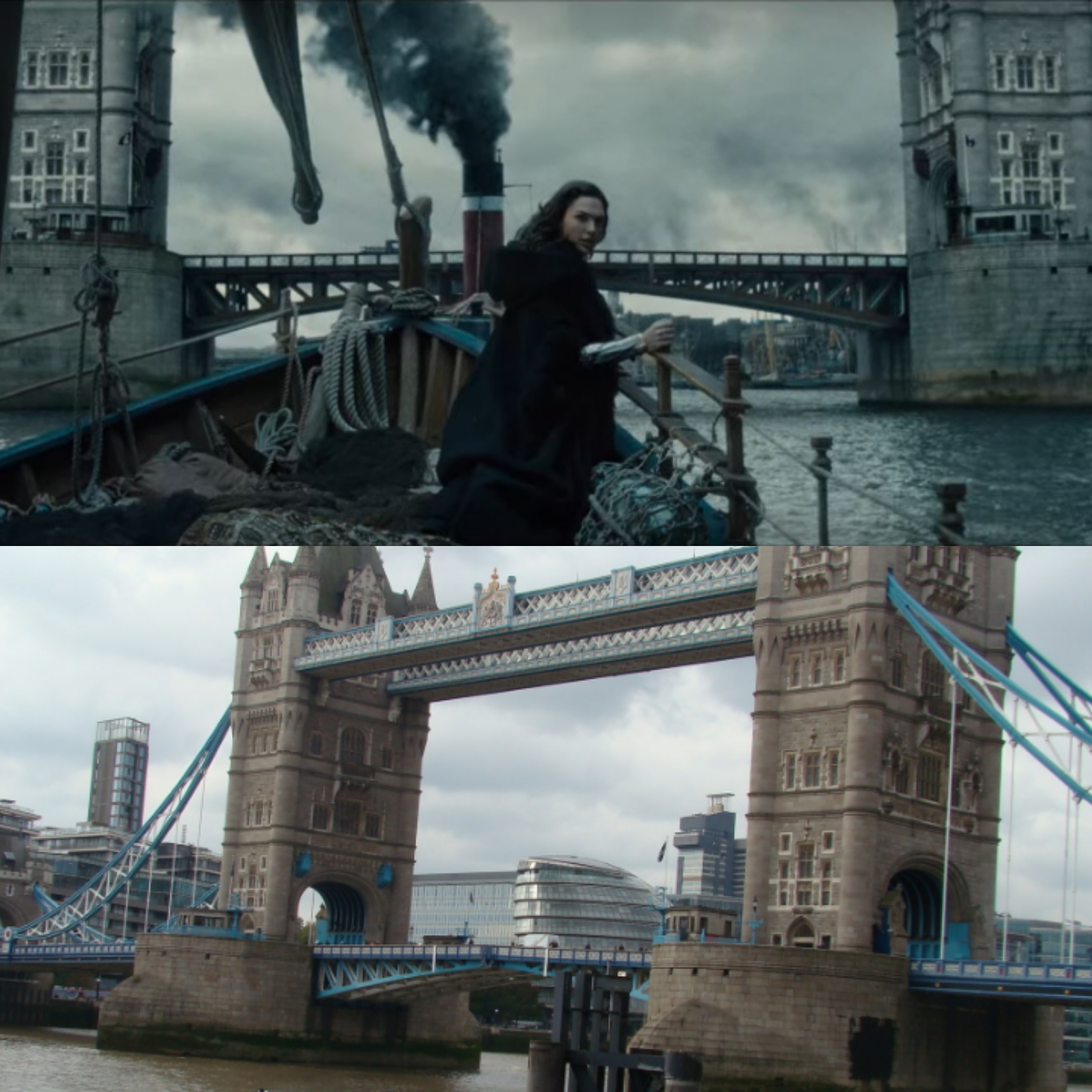 Wonder Woman arrive à Londres