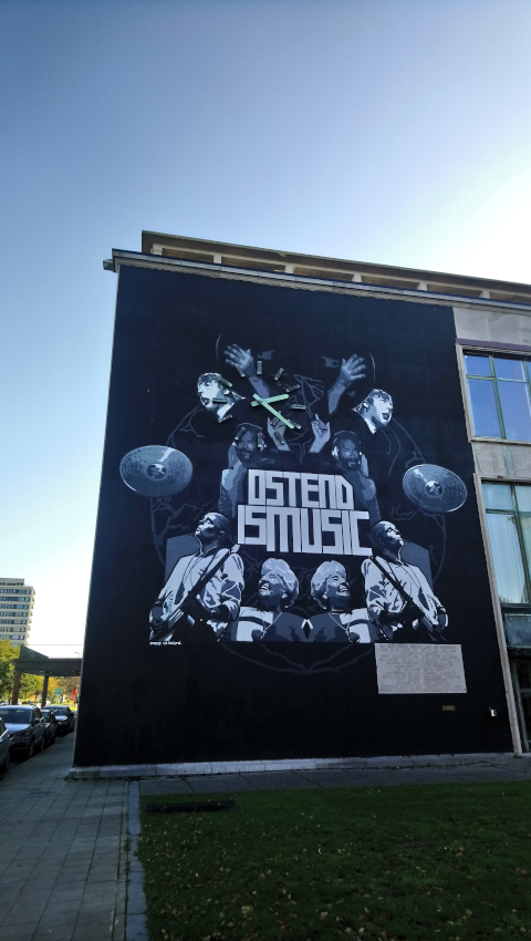 Jeps & Jucte street art à Ostende