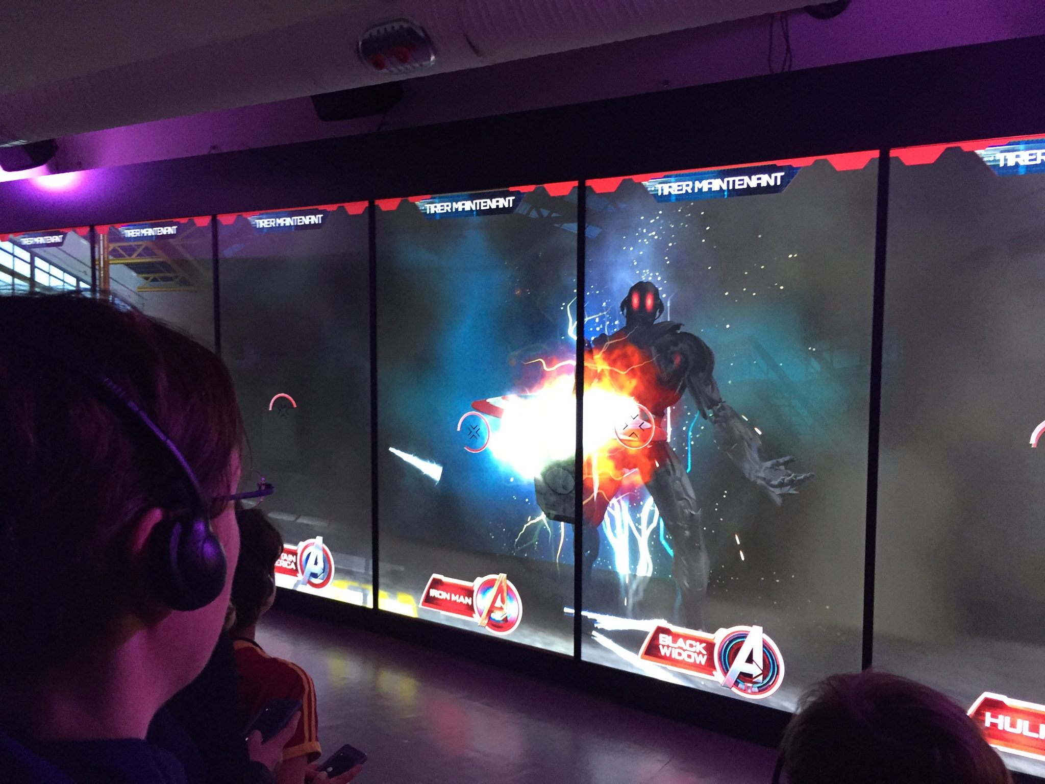 Jeu virtuel Avengers