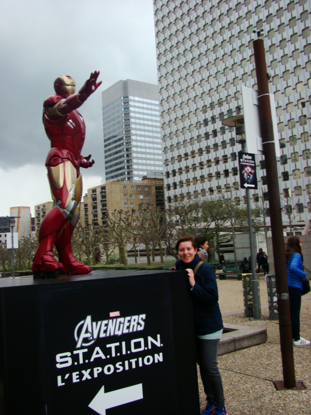 Exposition Avengers à la Défense