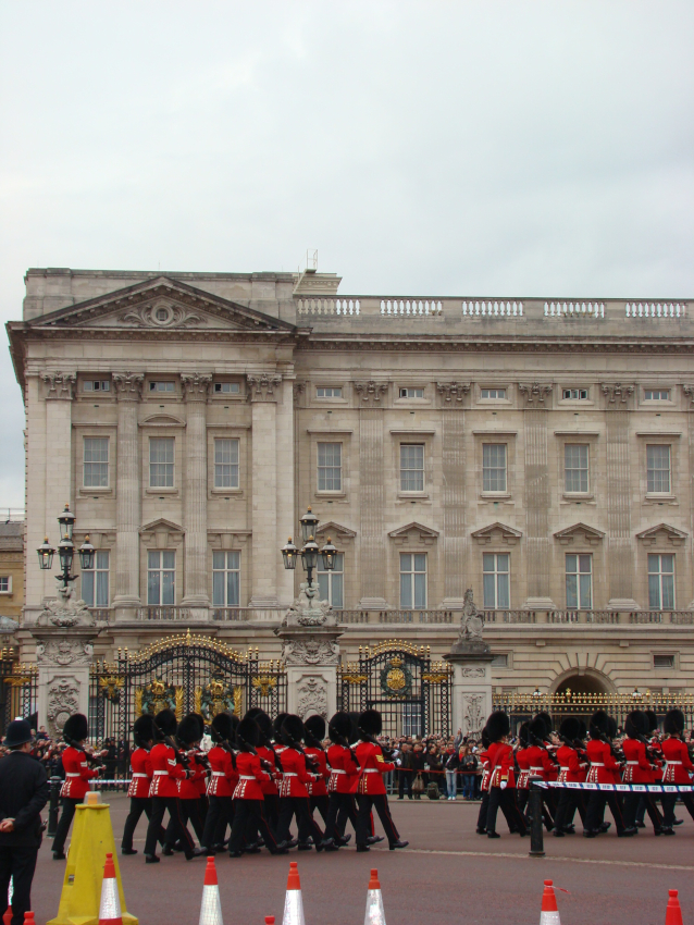 La relève de la garde à Londres