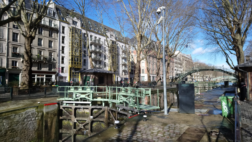 Canal Saint-Martin à Paris