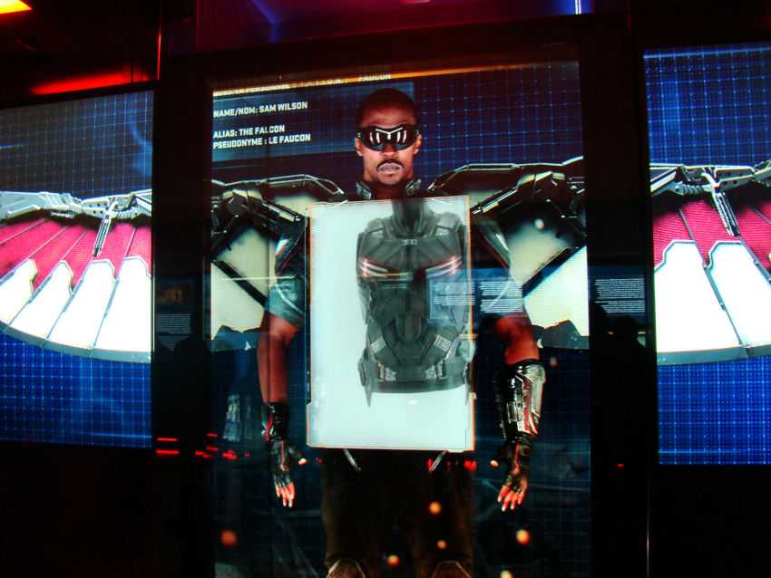 Corset de Falcon dans Captain America Le Soldat de l'hiver