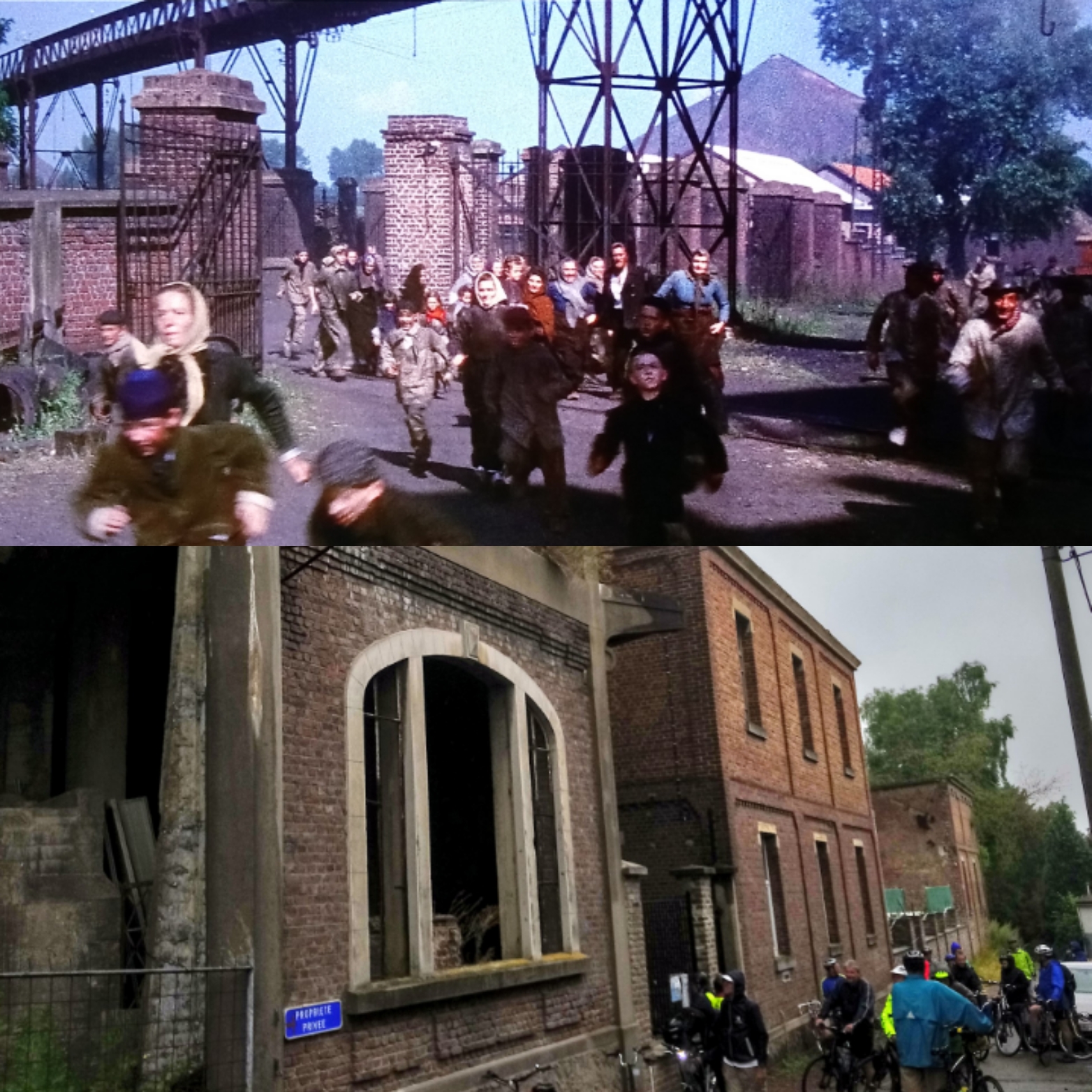 Scène du film sur Van Gogh au Borinage