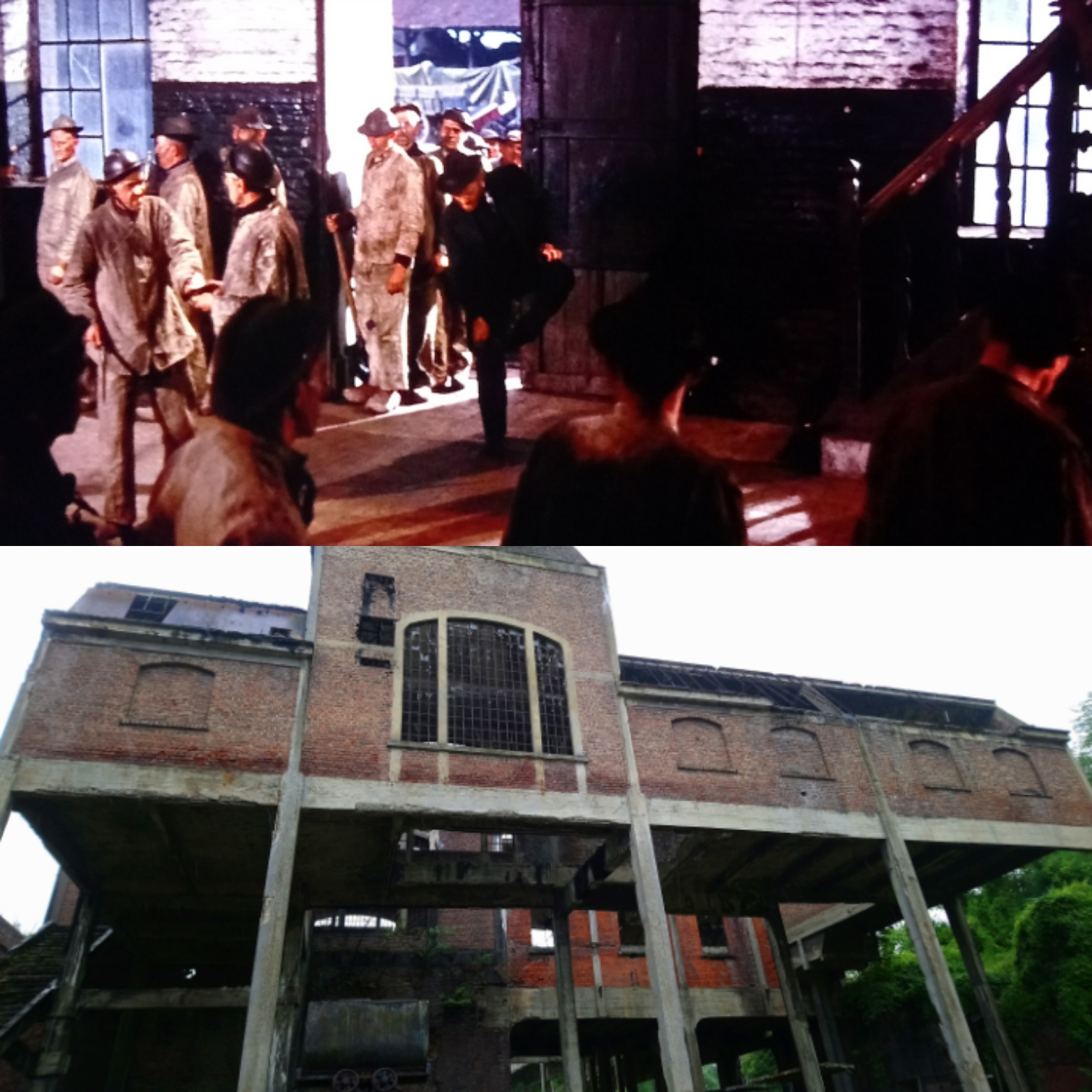 Scène avec Kirk Douglas au Marcasse