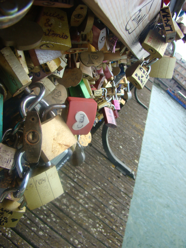 Cadenas sur le Pont des Arts