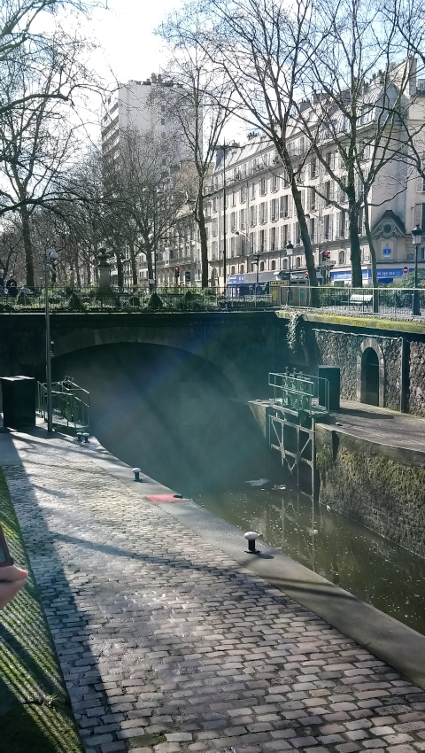 Sous-terrain fluvial du canal Saint-Martin