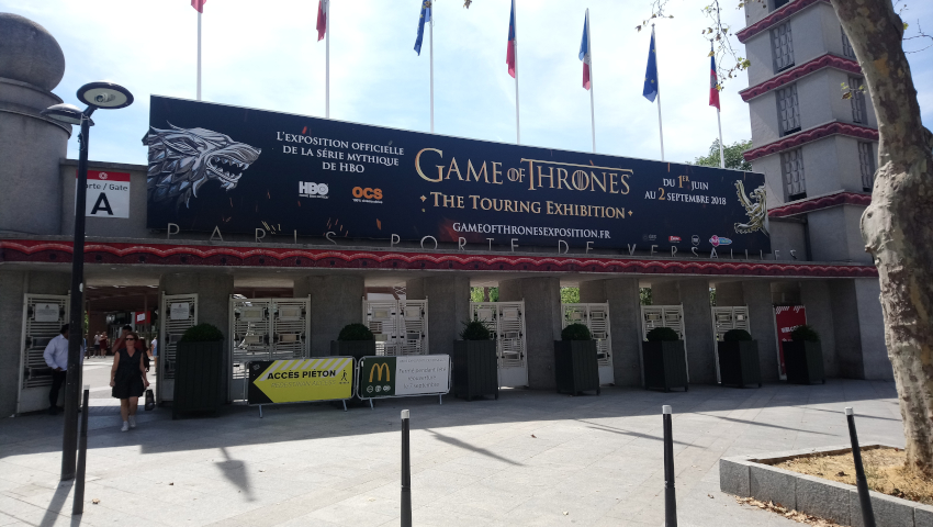 Game of Thrones, the touring exhibition à Paris