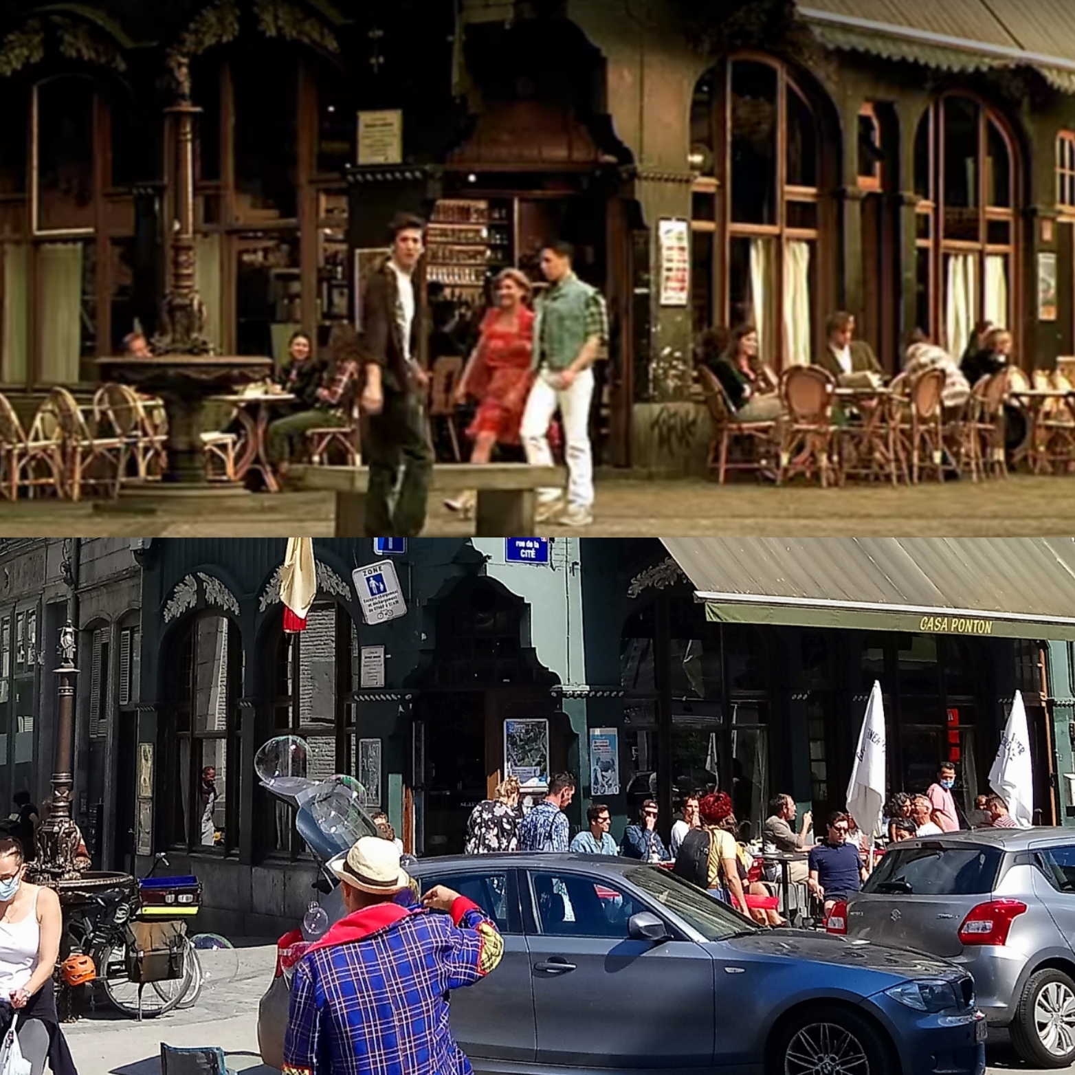 Guillaume Canet dans Jeux d'enfants à Liège