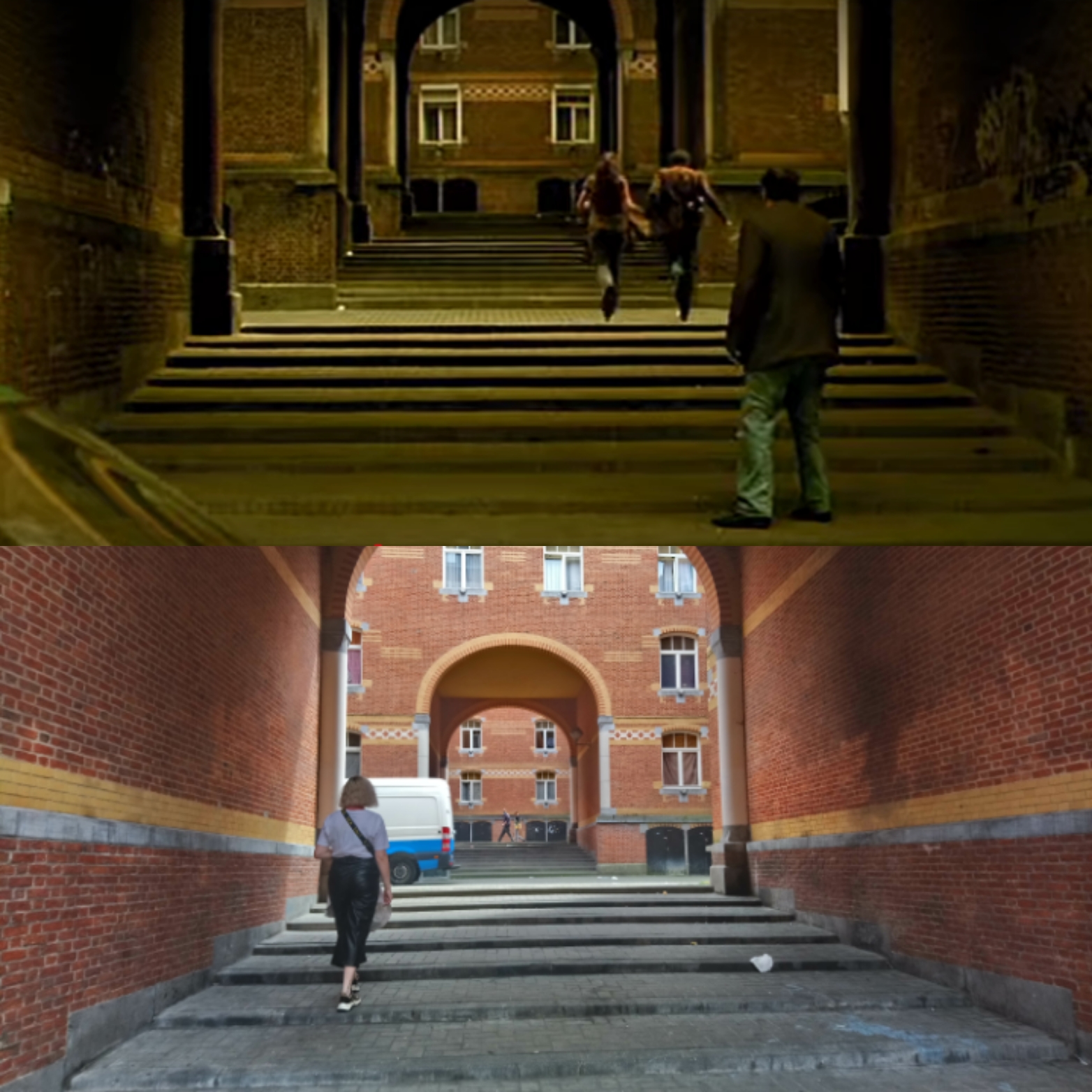 La cité Hellemans dans Jeux d'enfants