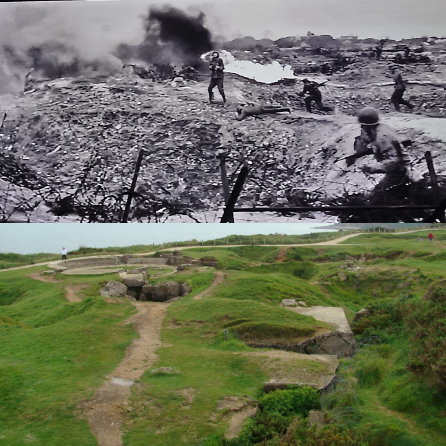 Pointe du Hoc dans Le jour le plus long
