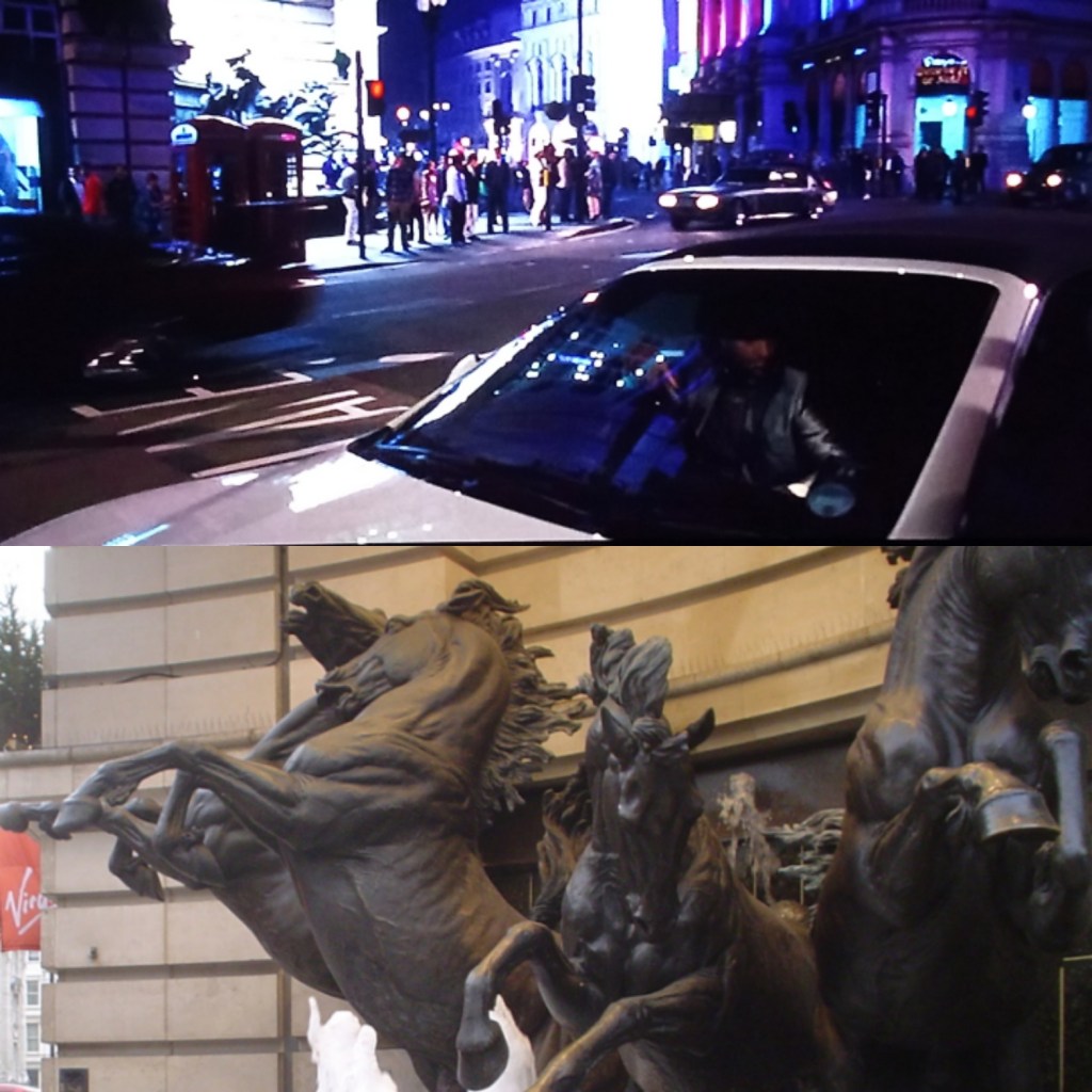 Fast & Furious 6 file sur Piccadilly Circus