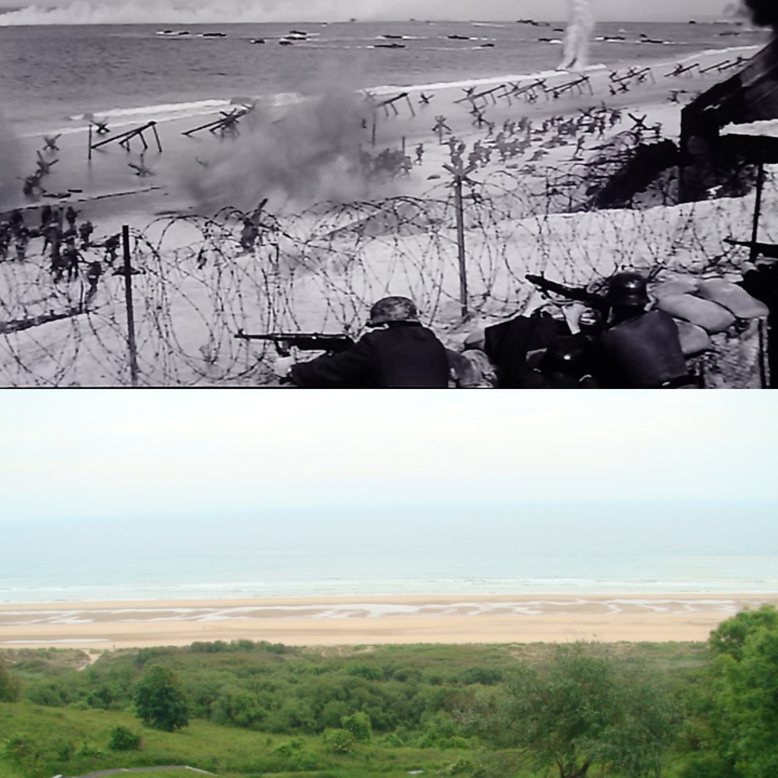 Omaha Beach à Colleville-sur-Mer