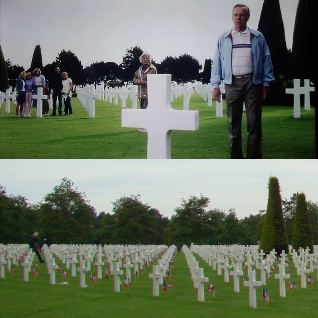 Il faut sauver le soldat Ryan au cimetière américain