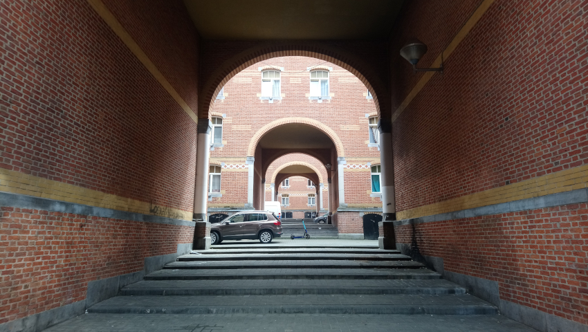 Cité Hellemans dans les Marolles