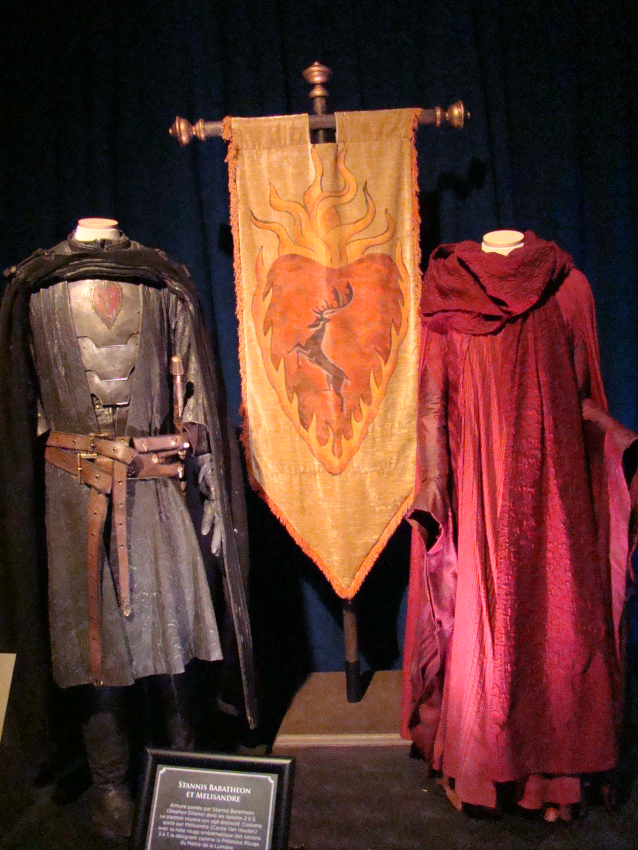 Costumes de Stannis Baratheon et de la Sorcière Rouge
