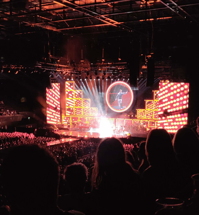 Hugh Jackman en concert à Amsterdam