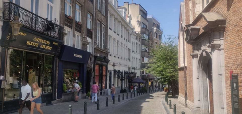 Rue et Eglise de la Madeleine