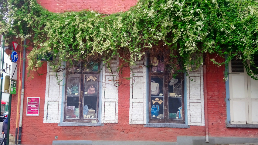 Fresque en trompe-l'oeil