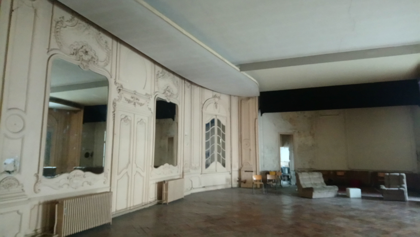 Premier étage de l'Aegidium à Saint-Gilles