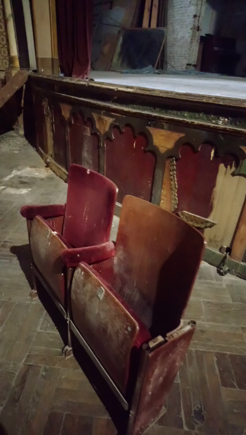 Sièges du cinéma/théatre Aegidium