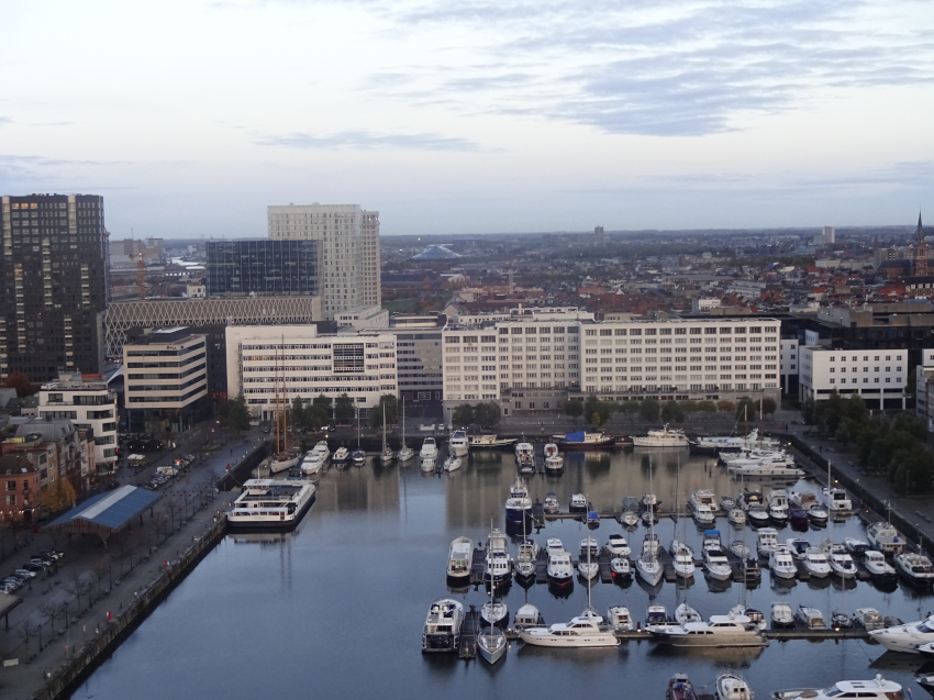 Le port de plaisance d'Anvers