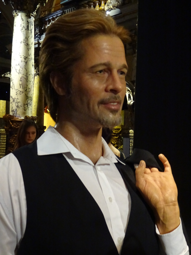 Brad Pitt au Musée Grévin