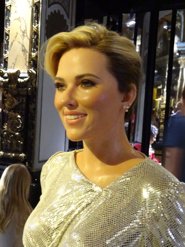 Scarlett au Musée Grévin
