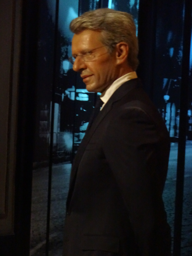 Lambert Wilson au Musée Grévin